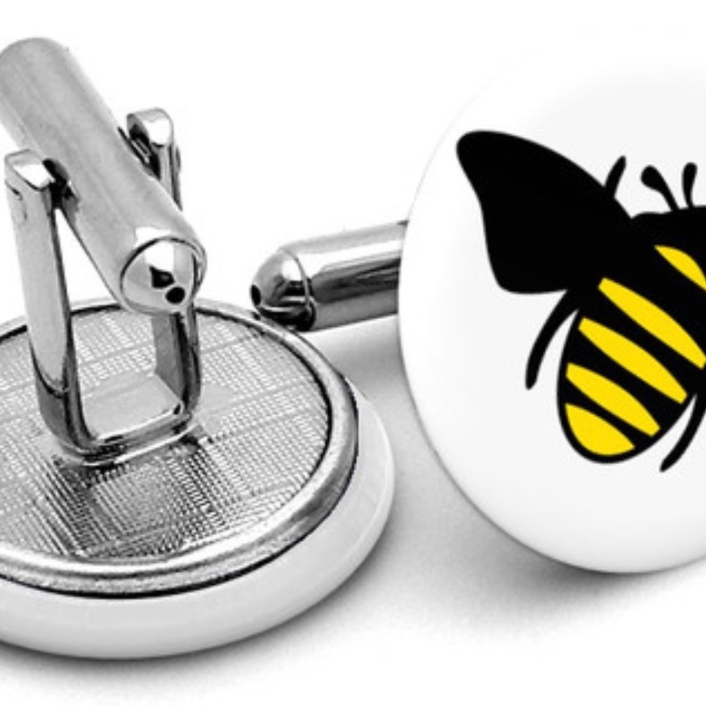 Men’s Cufflinks " BUMBLEBEE "